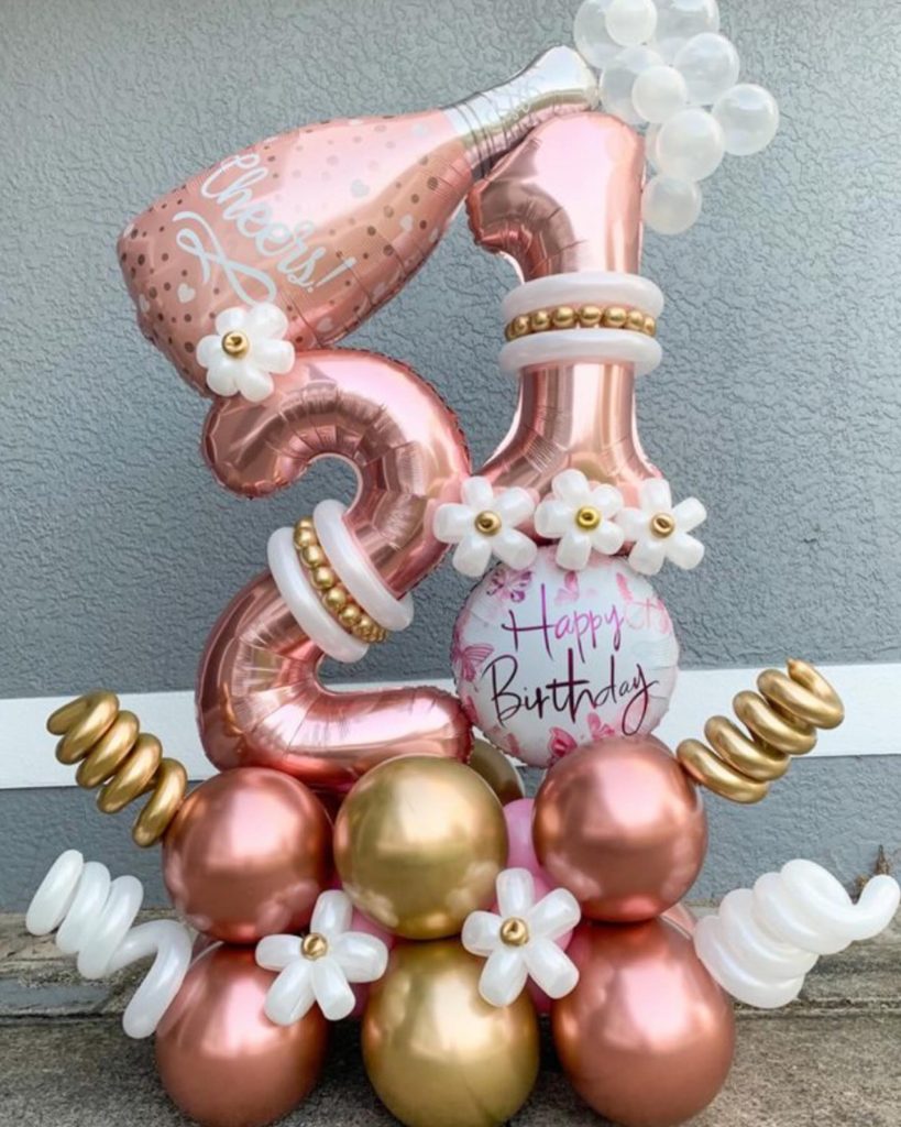 Decoración con globos