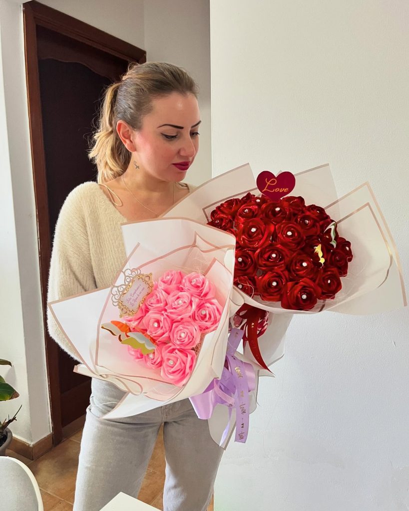 Decoración con flores