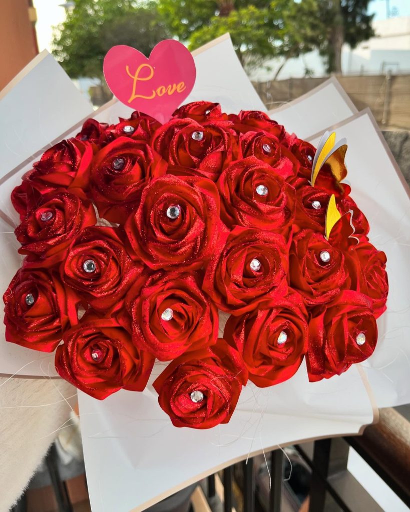 Decoración con flores