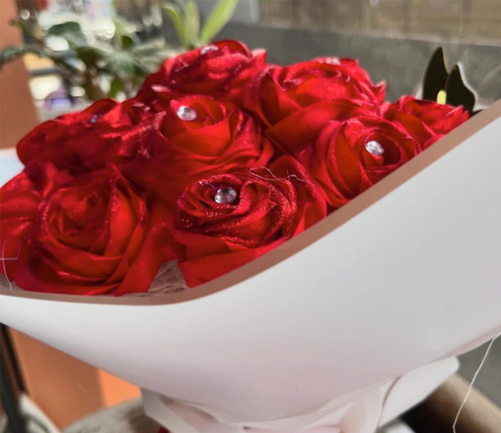 Decoración con flores